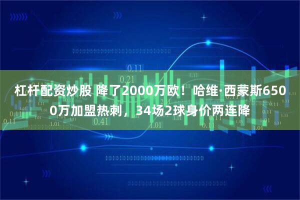 杠杆配资炒股 降了2000万欧！哈维·西蒙斯6500万加盟热刺，34场2球身价两连降